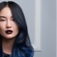 Μπλε άκρα μαλλιών: χαρακτηριστικά και κανόνες βαφής