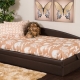 سرير شبه عثماني مزدوج: الميزات والنماذج والاختيار