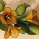 DIY λουλούδια από νάιλον και σύρμα