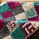 Crochet usando la técnica de patchwork