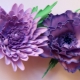 Изработка на цветя от фоамиран за начинаещи