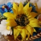 Wie macht man eine Sonnenblume aus Foamiran?