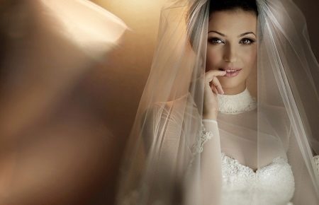 Veil Perkahwinan untuk Pakaian Perkahwinan
