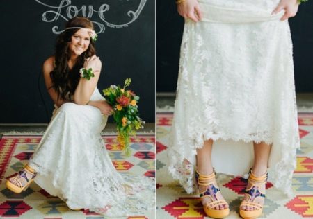 Обувки за сватбена рокля Boho