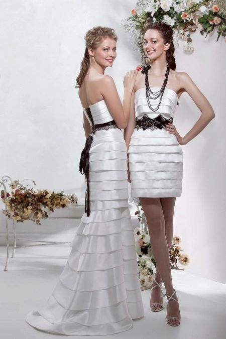 Transformátorové svadobné šaty od spoločnosti Papilio