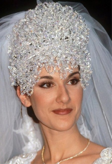 Celine Dion Headpiece Perkahwinan
