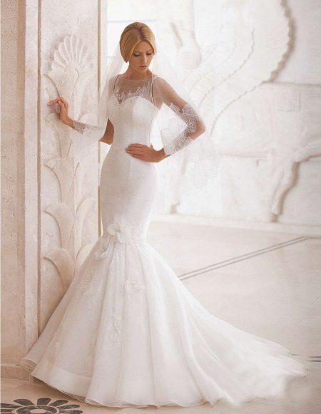 Mermaid Wedding Dress with Lace