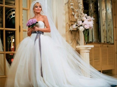 Vestido de novia Kate Hudson