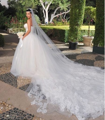 Váy cưới Eva Longoria