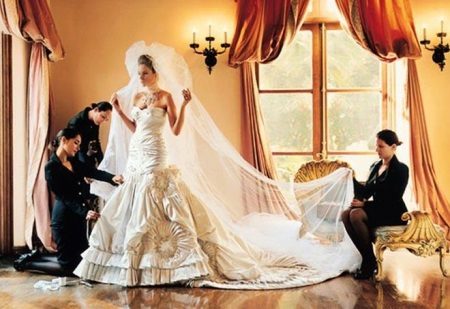 فستان زفاف ميلاني كناوس