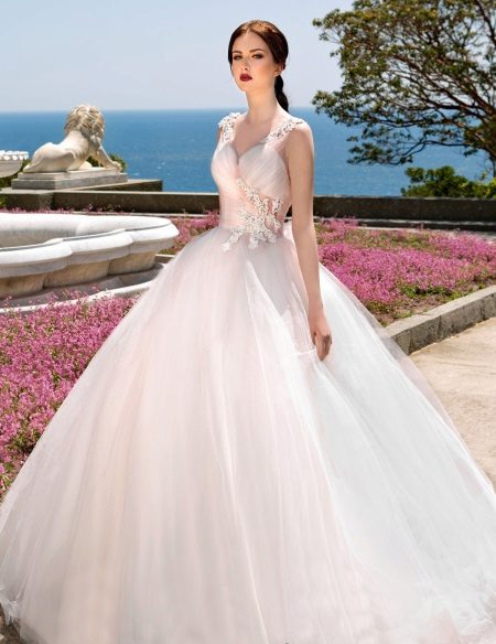 Vestido de novia de encaje Gabbiano