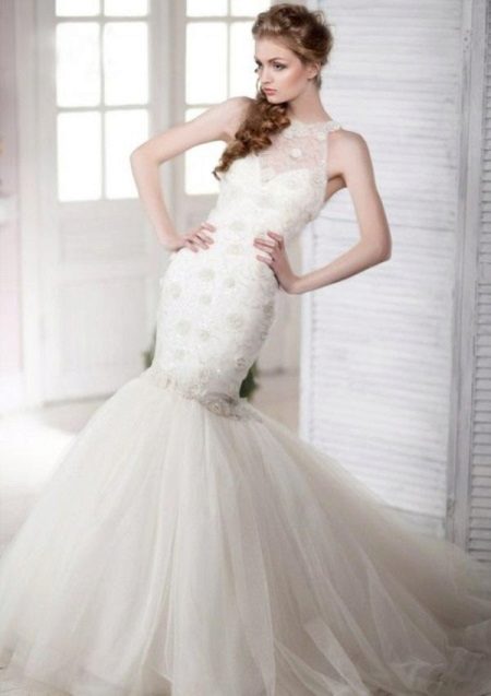 Un magnífico vestido de novia de una colección de deseos secretos.