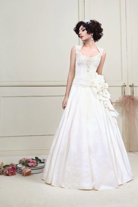 Vestido de novia sirena de la colección Flower extravaganza a-line
