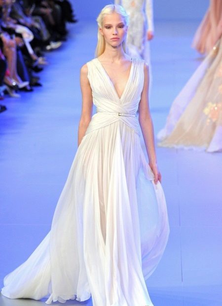 Empire wedding dress by Eli Saab