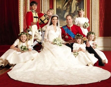 Сватбена рокля на принцеса Кейт Мидълтън