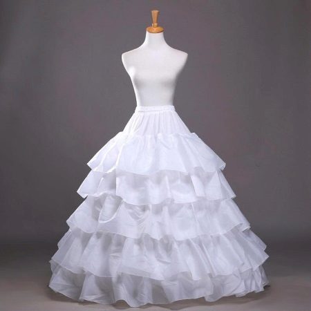 Wedding ruffled petticoat