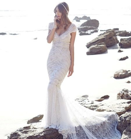 Mořská panna svatební šaty od Anna Campbell