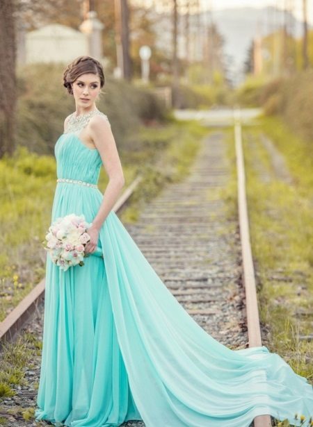 Tirkizna haljina Tiffany