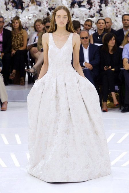 Φόρεμα Γάμου Μινιμαλισμού Chanel