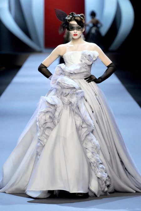 Un magnifico abito da sposa Dior