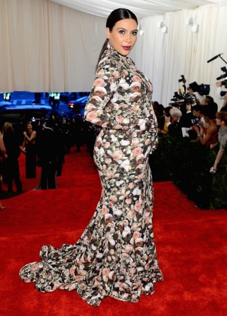 Vestido de maternidad hasta el suelo con mangas florales Dyne de maternidad