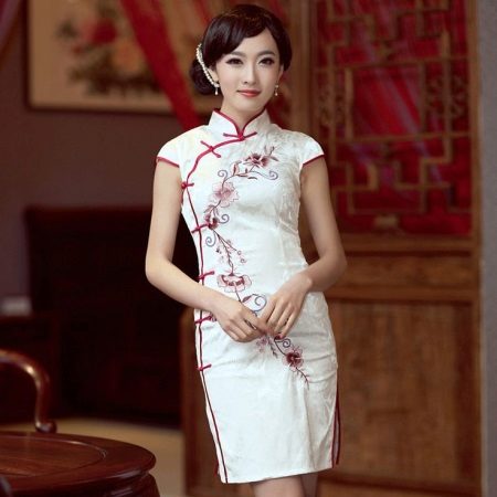 Qipao dress as a uniform
