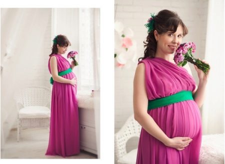 Graikų motinystės suknelė