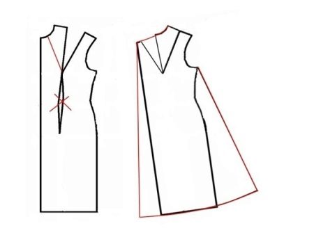 Model de rochie A-Line pentru maternitate