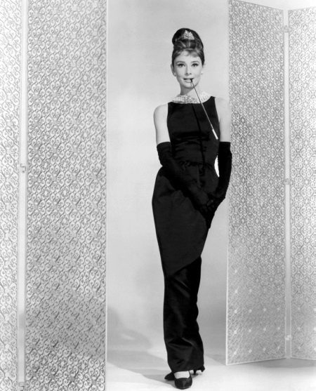 Audrey Hepburn vakarinė suknelė