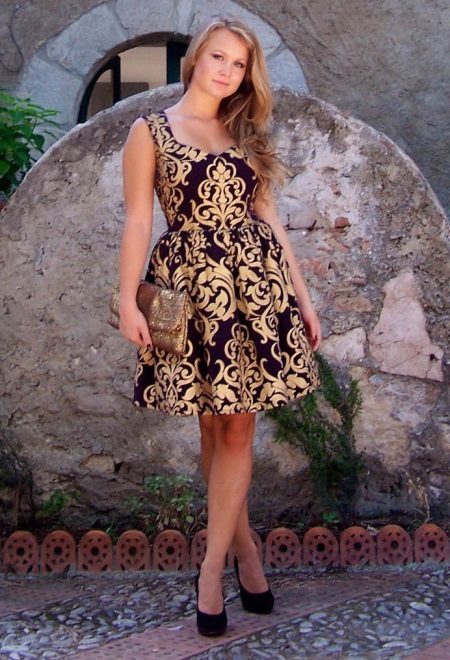 Μπαρόκ casual φόρεμα