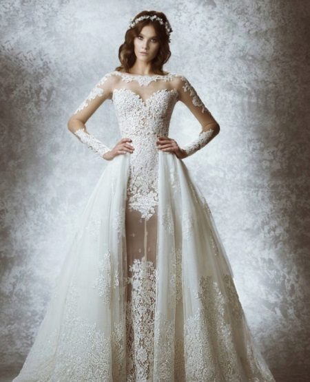 فستان زفاف مصمم زهير مراد
