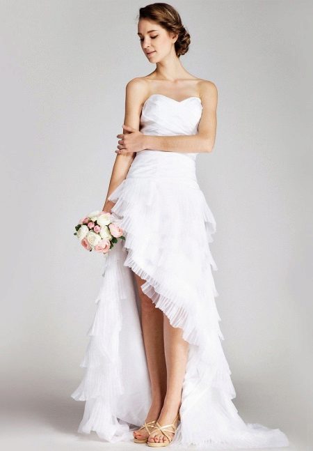 Brautkleider Sandalen mit hoher Taille
