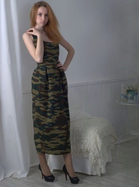 Militaire camouflage jurk