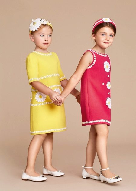 Плетена хаљина за девојчицу лето