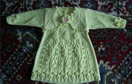 Bolero to a knitted dress Grapevine