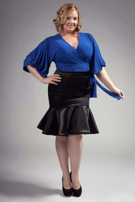 spectacular look with a skirt year for overweight women
