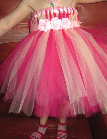 Туту хаљина од сукње за девојчице - опција 2